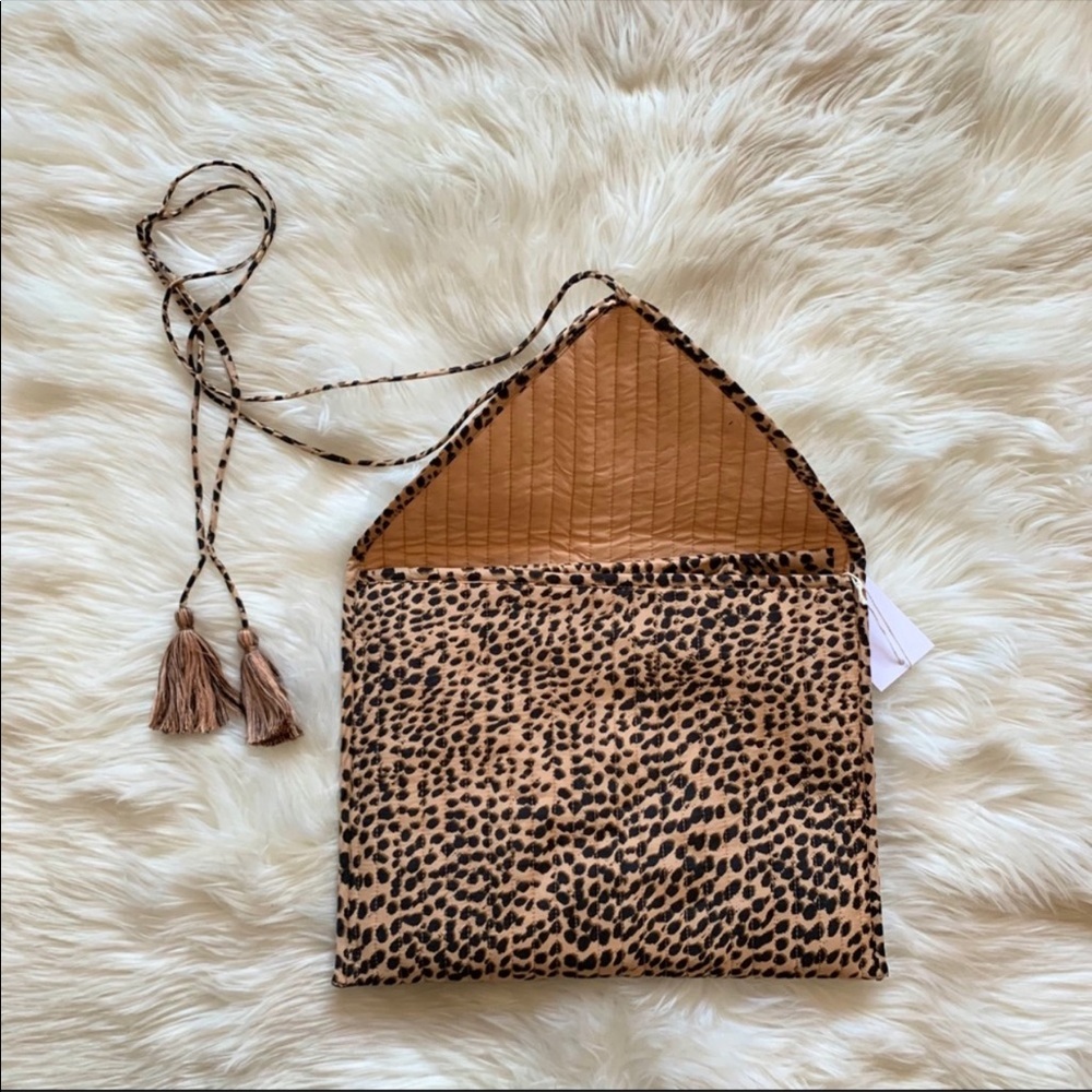 New! ULLA JOHNSON Ivy Cheetah Animal Print PJ Set - Picture 6 of 16